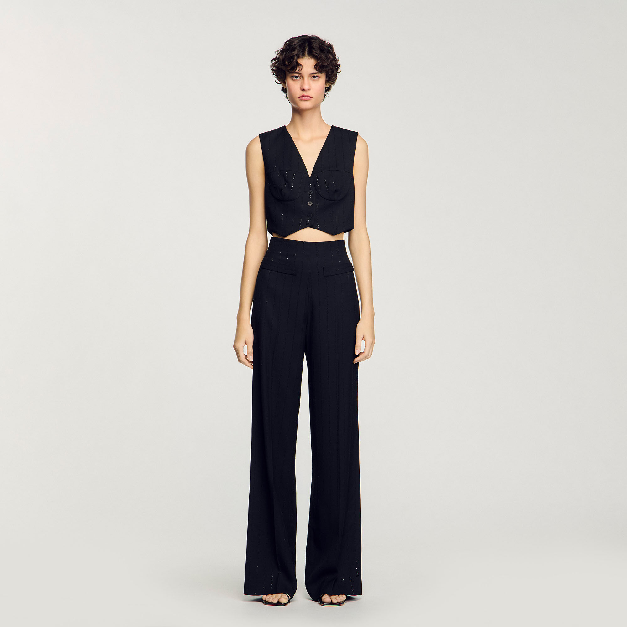 Sequinned suit trousers Sequinned suit trousers