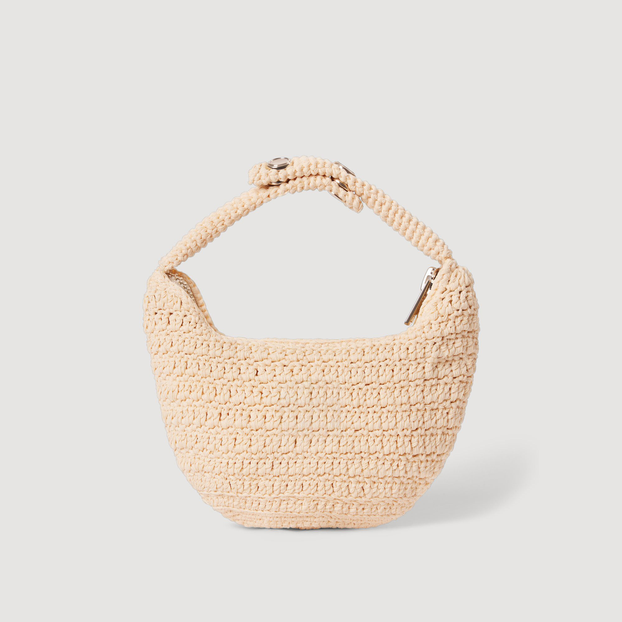 Crochet small leather goods