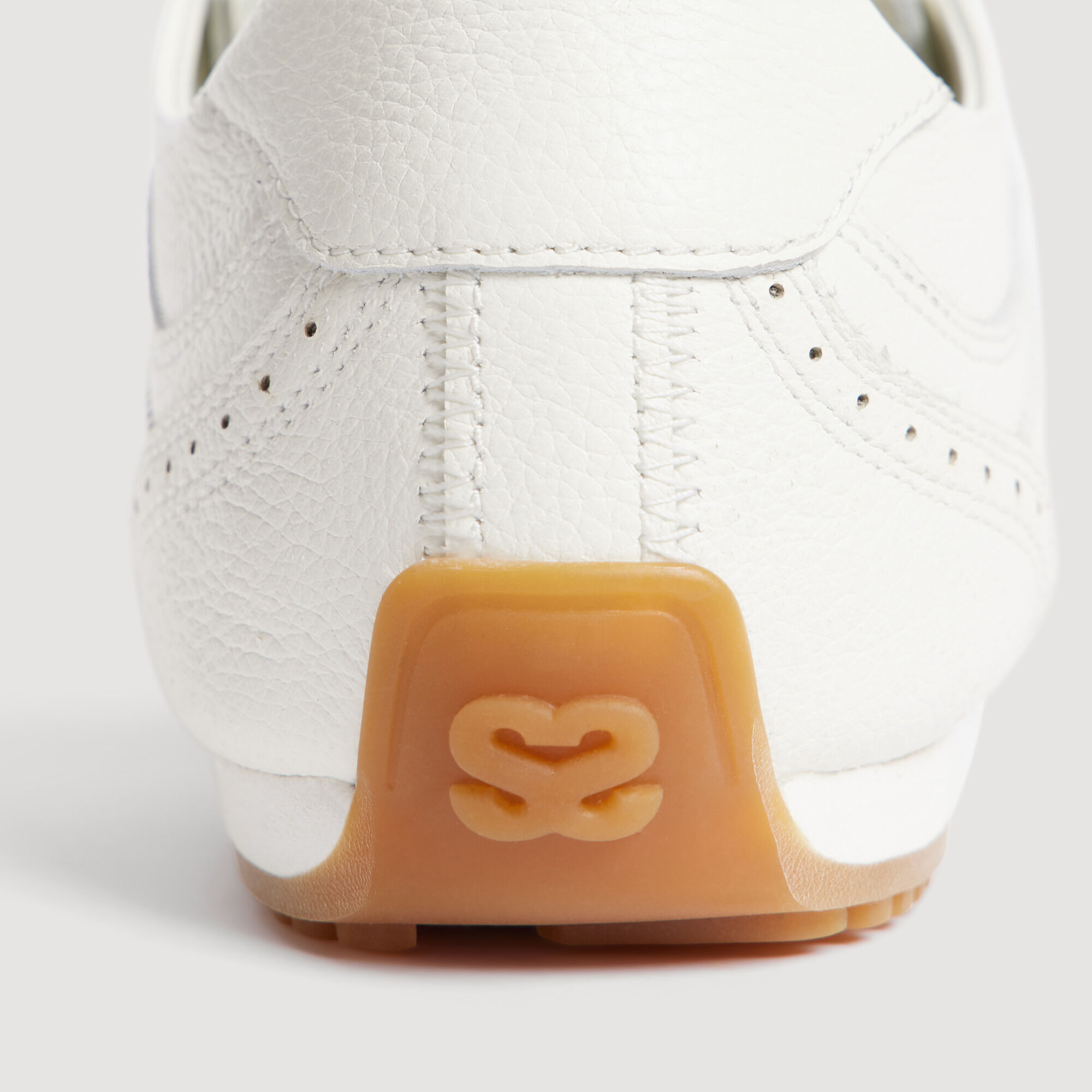 Light Wave leather trainers