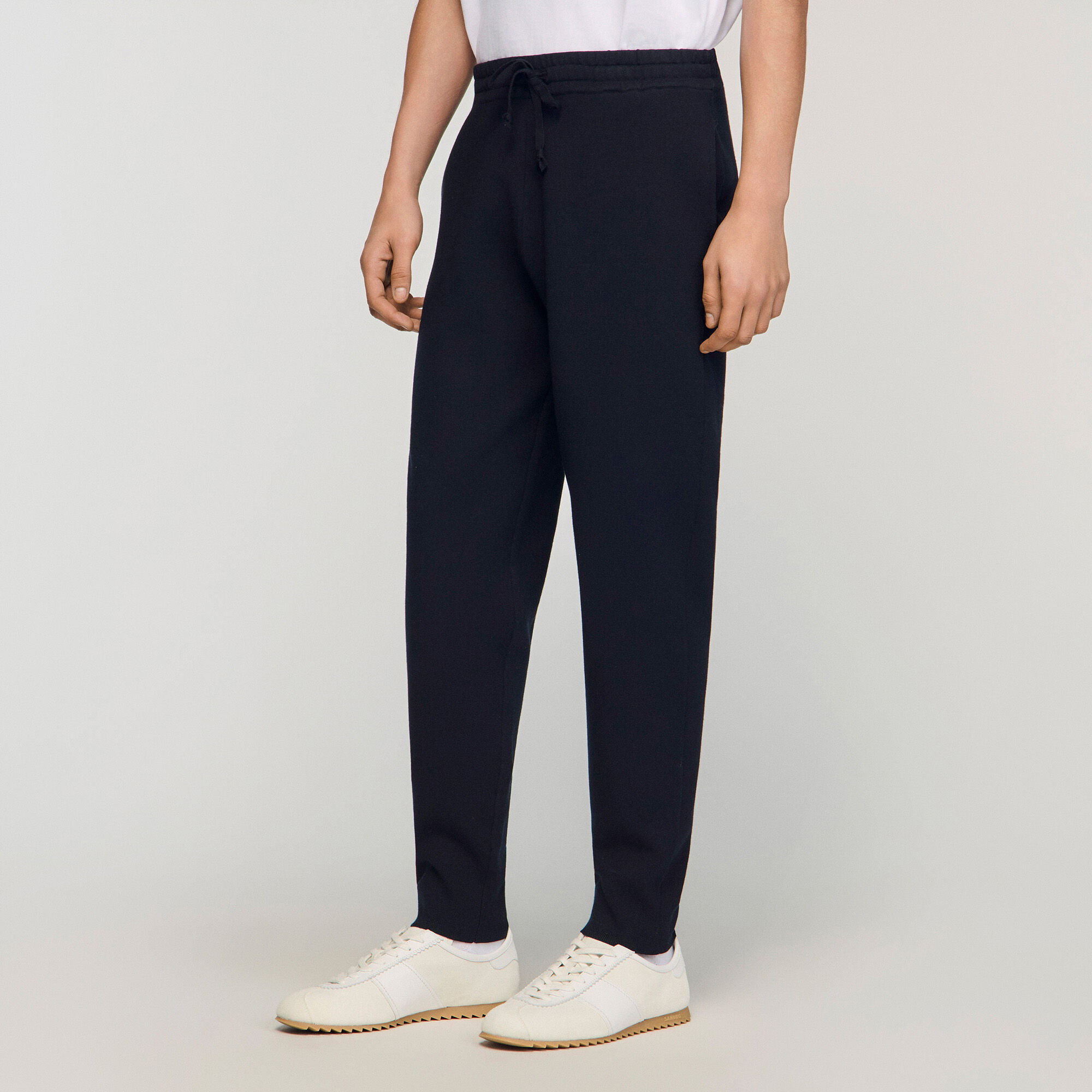 Knit jogging bottoms