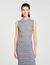 Knit maxi dress with studs Knit maxi dress with studs