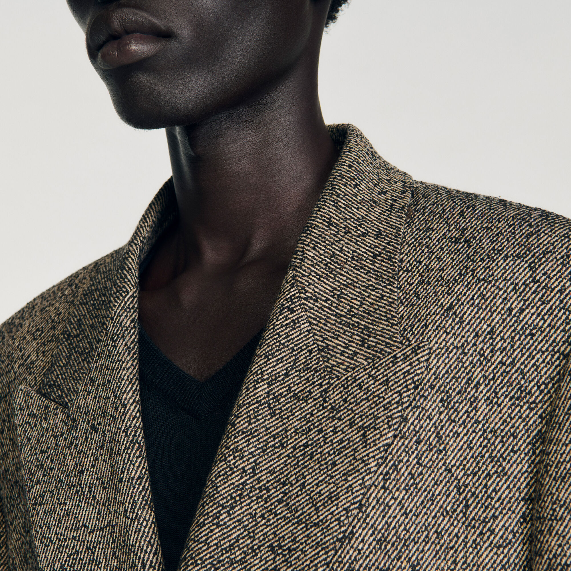 Double-breasted suit jacket Double-breasted suit jacket