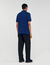 Polo shirt with leather logo Polo shirt with leather logo