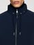 Hooded zip-up jacket