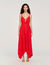 Asymmetric maxi dress