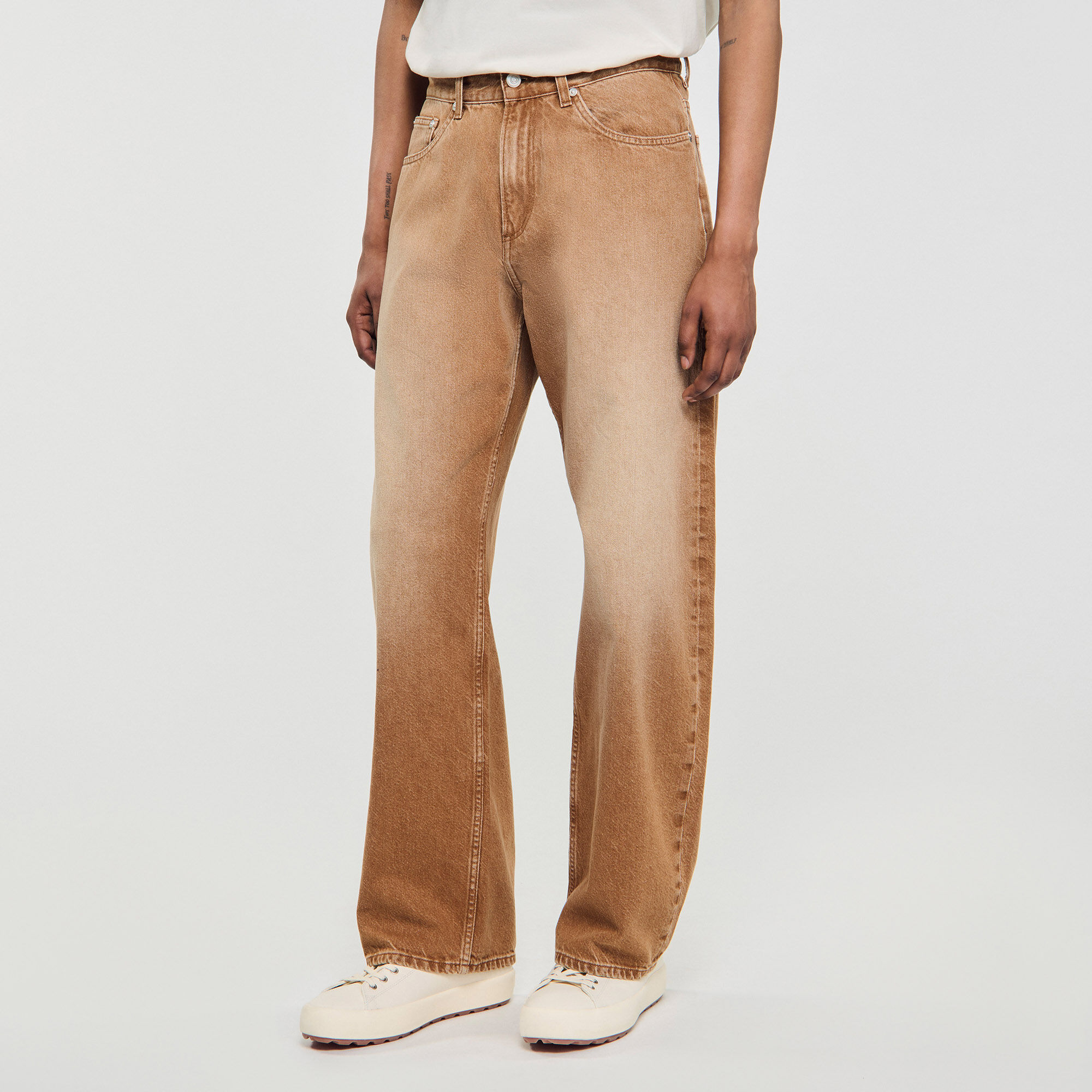 Faded cotton baggy jeans Faded cotton baggy jeans