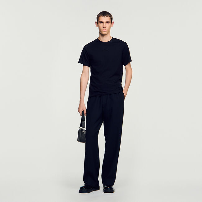 Cotton T-shirt - Men | Sandro Paris