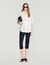 Pleated back shirt