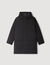Hooded parka with zip