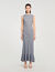 Knit maxi dress with studs Knit maxi dress with studs