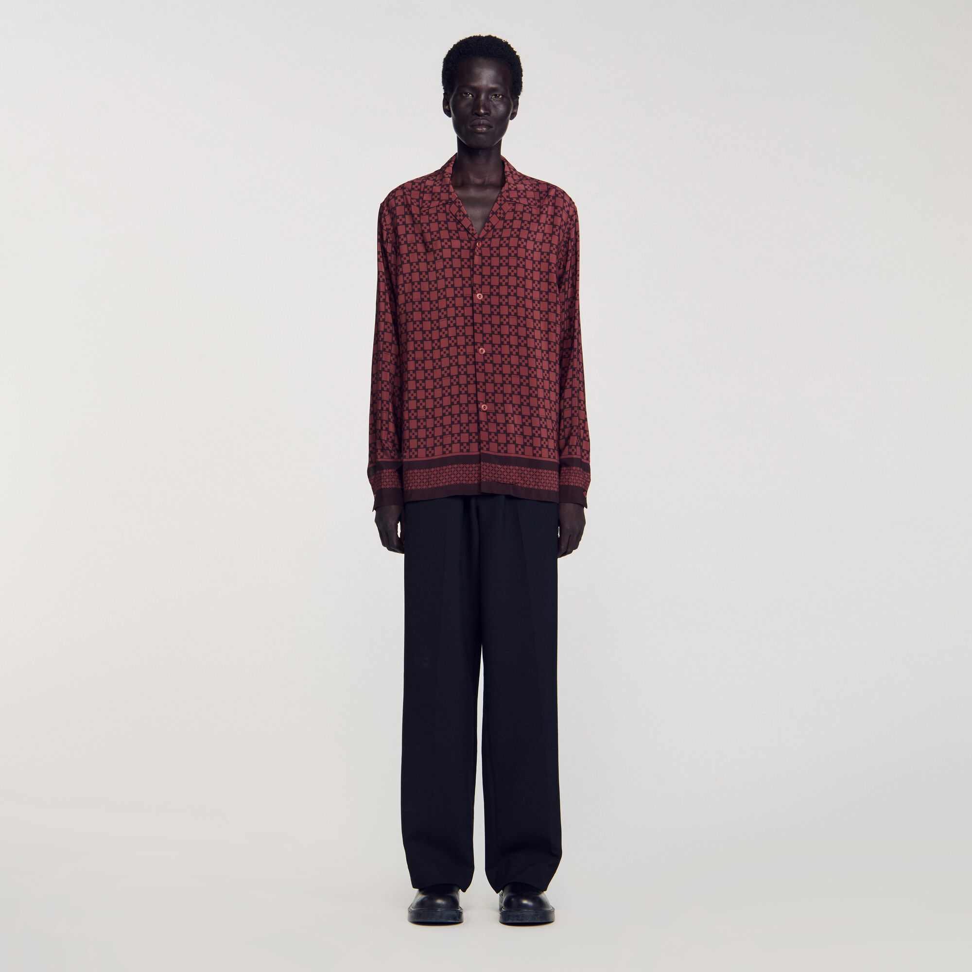 Printed loose-fit shirt Printed loose-fit shirt