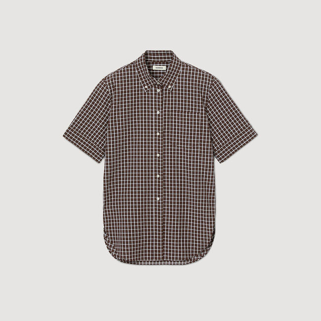 Oversized check shirt Oversized check shirt