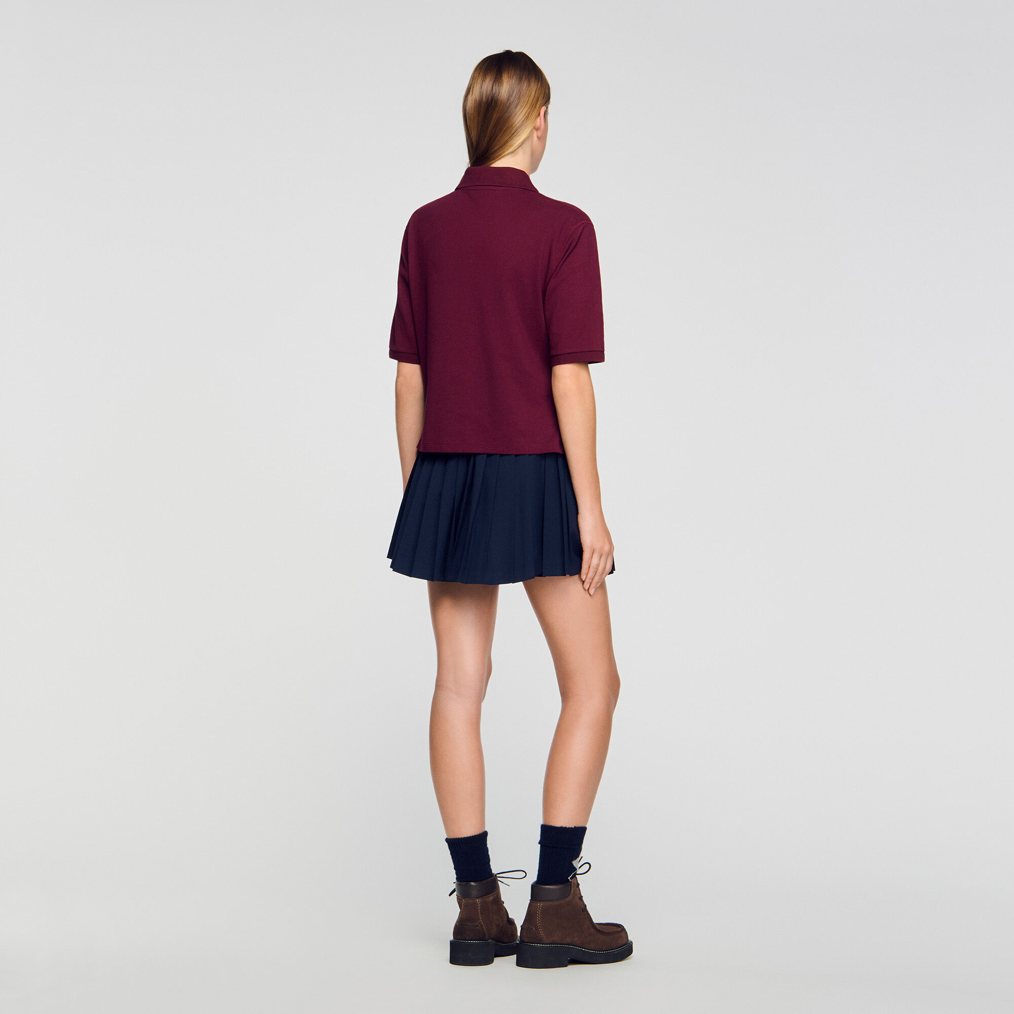 Polo shirt with decorative buttons Polo shirt with decorative buttons