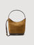 Suede and leather bucket bag TANGOSO