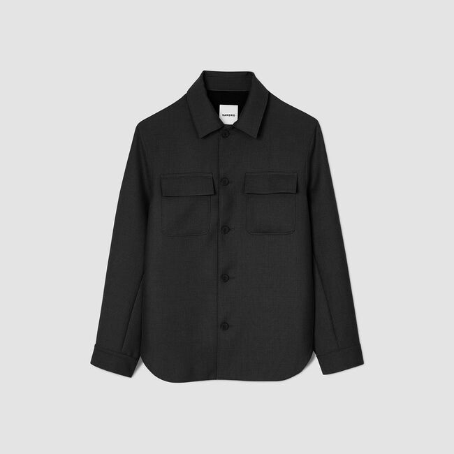 Buttoned overshirt - Men | Sandro Paris
