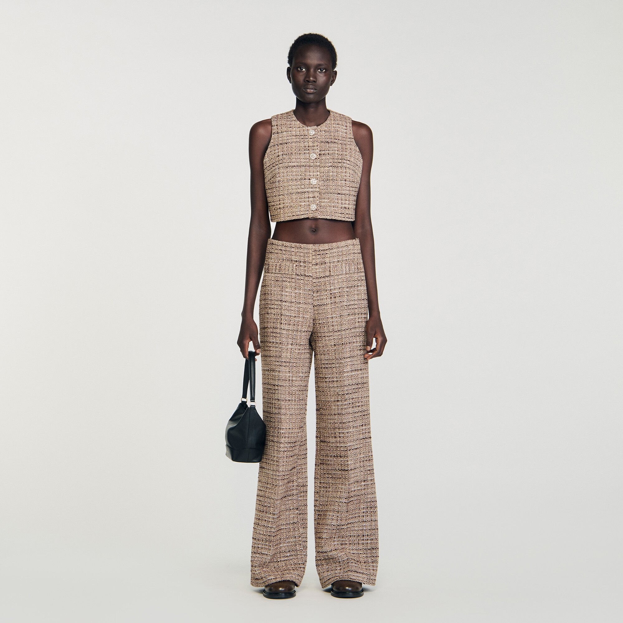 Decorative tweed trousers Decorative tweed trousers