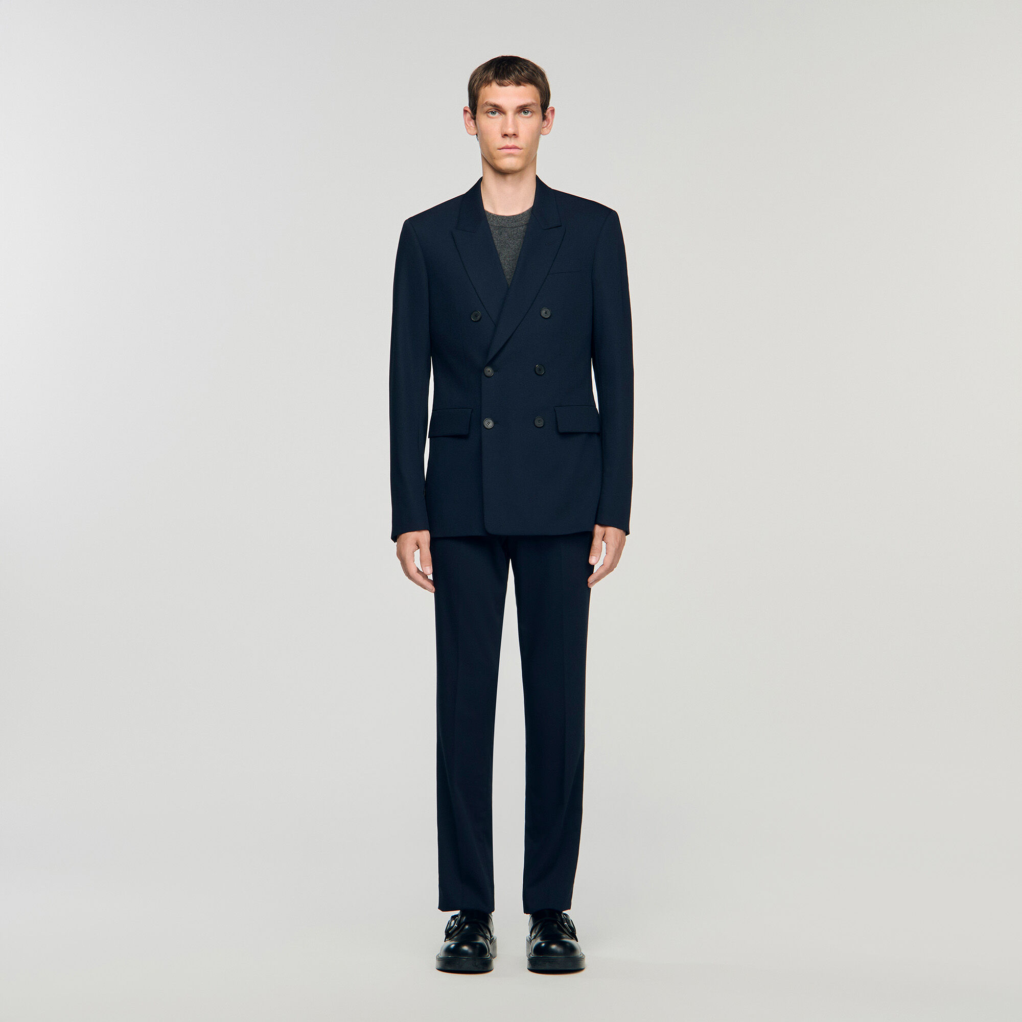 Double-breasted suit jacket Double-breasted suit jacket