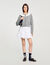 Cardigan with contrast collar Cardigan with contrast collar