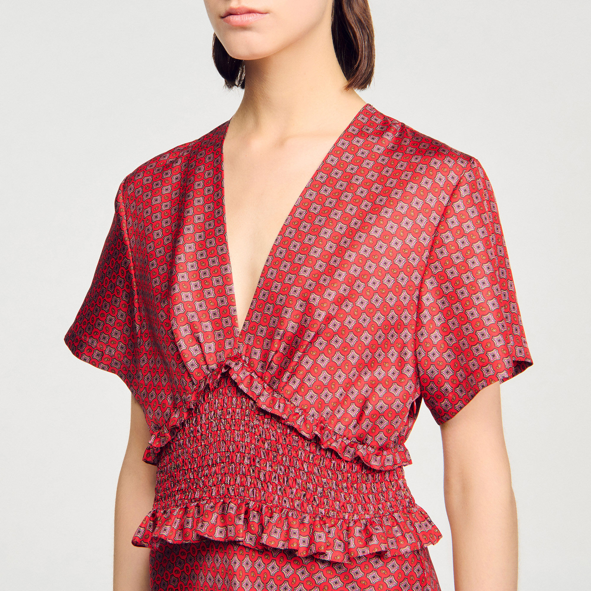 Scarf print maxi dress Scarf print maxi dress
