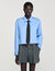 Cropped shirt with detachable tie Cropped shirt with detachable tie