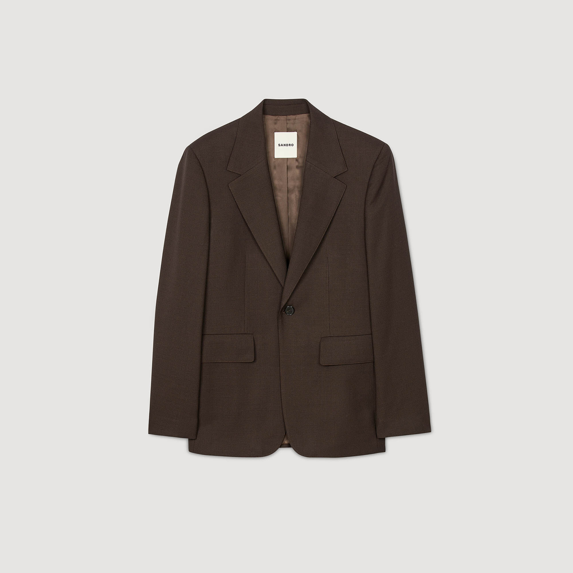 Wool suit jacket