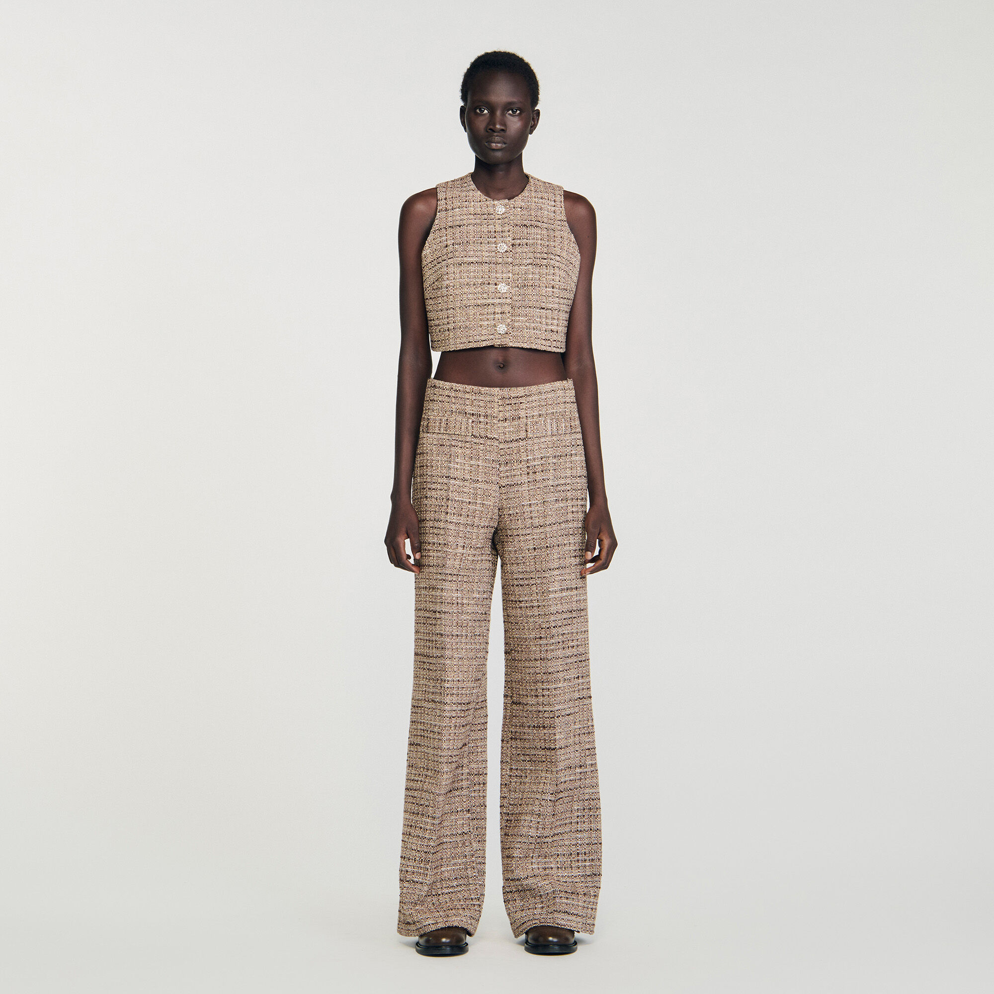 Decorative tweed trousers Decorative tweed trousers