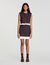 Short 2-in-1 wool skirt