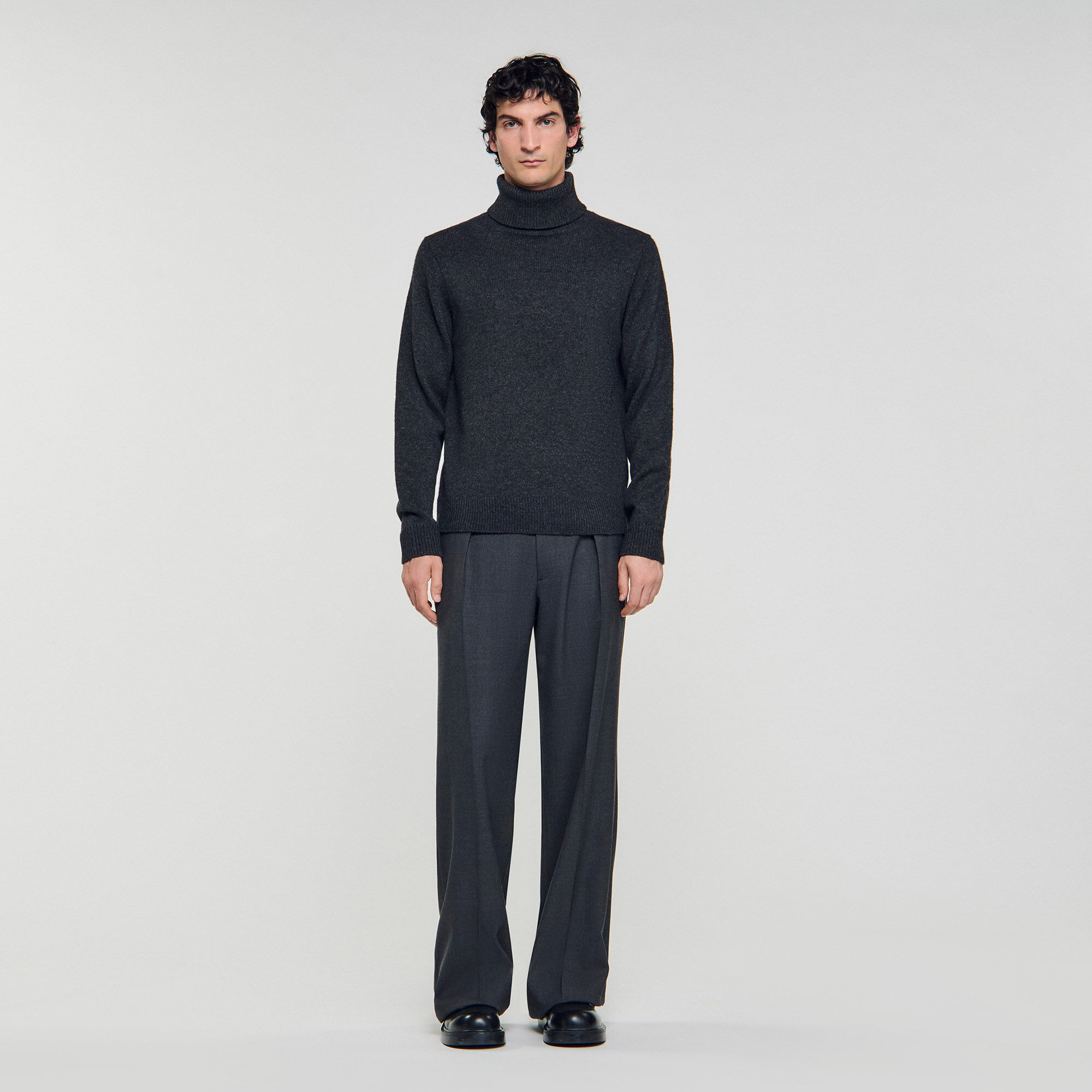 Wool and cashmere turtleneck jumper Wool and cashmere turtleneck jumper