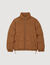 Hooded puffer with high collar Hooded puffer with high collar