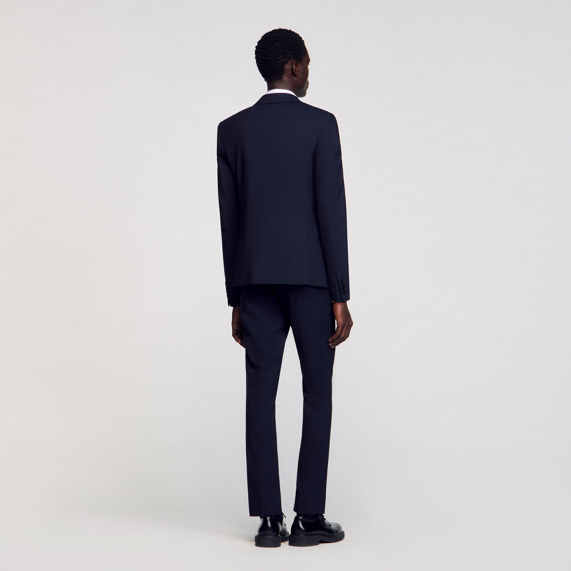 Classic wool suit jacket