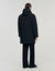 Hooded parka with zip