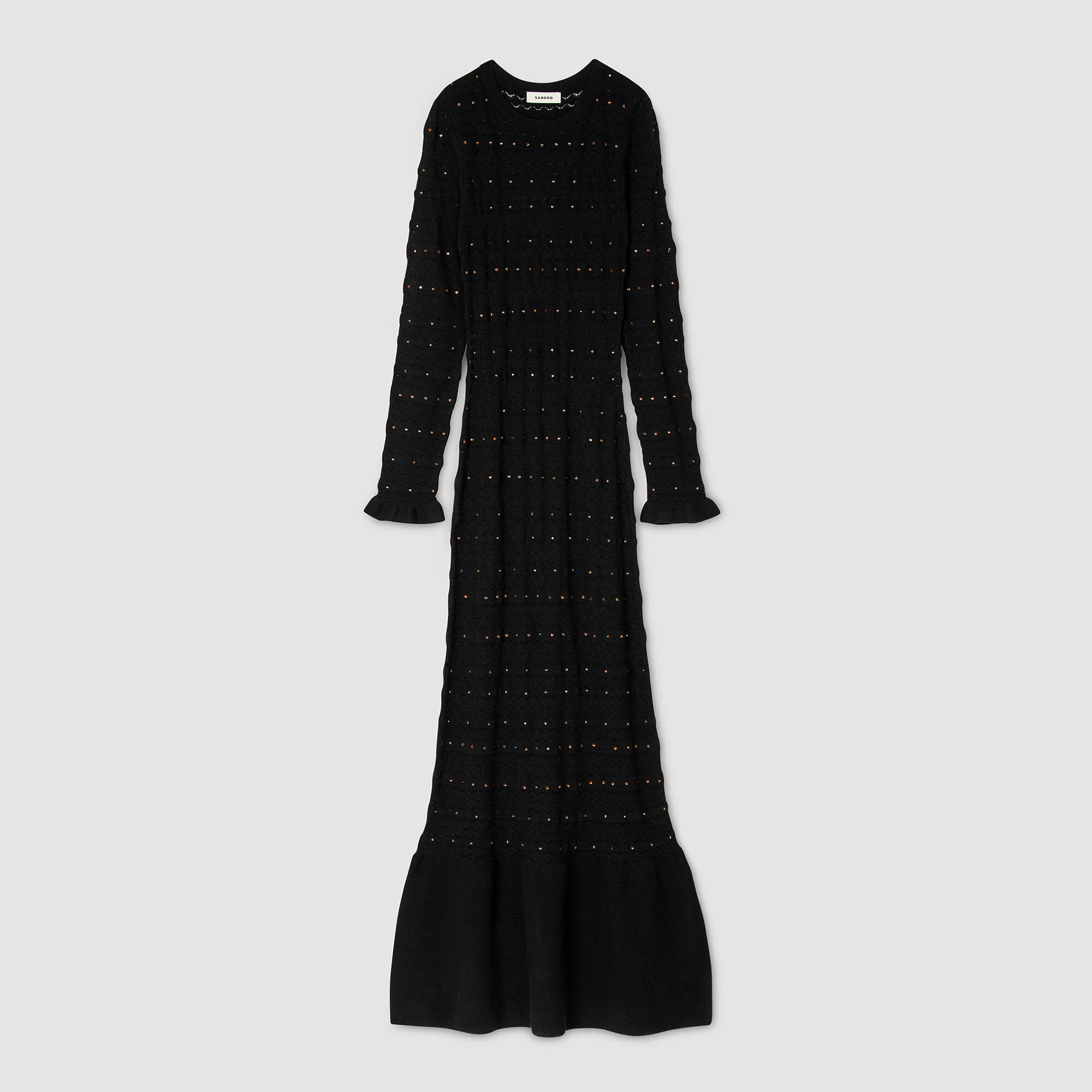 Rhinestone knit maxi dress Rhinestone knit maxi dress
