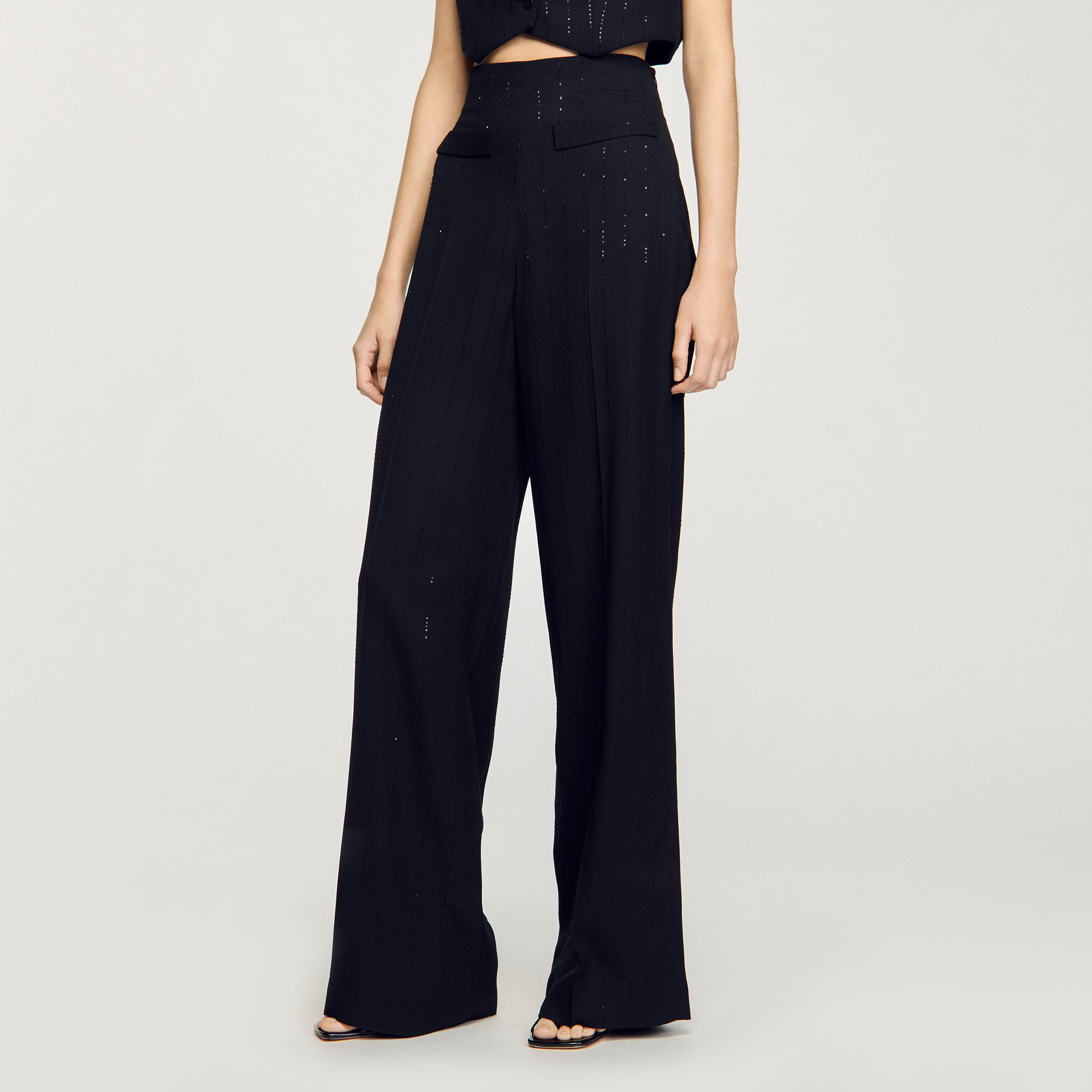 Sequinned suit trousers Sequinned suit trousers