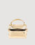 Tangolino metallic leather bag