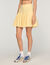 Short knit skater skirt