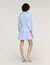 Short striped cotton dress