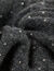 Rhinestone knit scrunchie