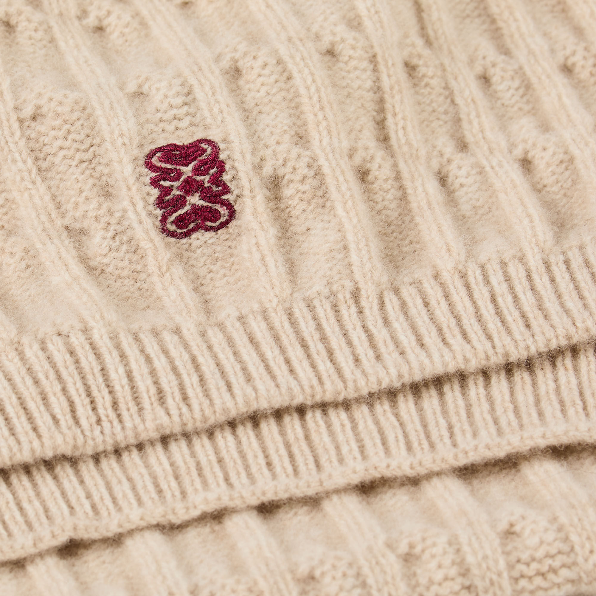 Wool and cashmere scarf Wool and cashmere scarf