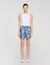 Floral print mini shorts