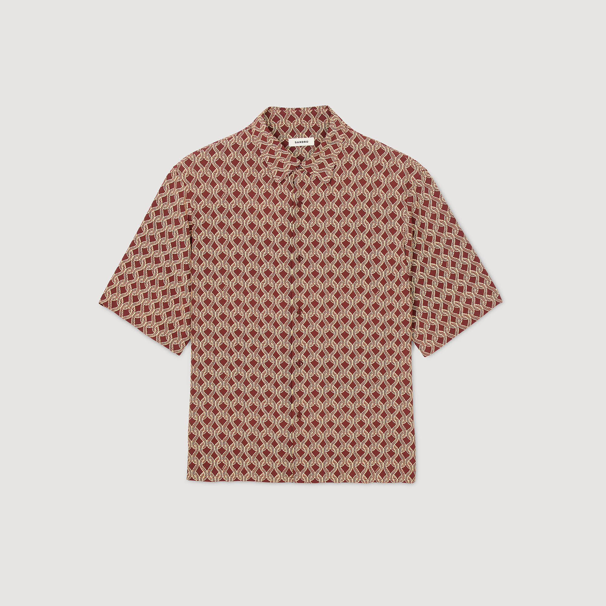 Rope print shirt