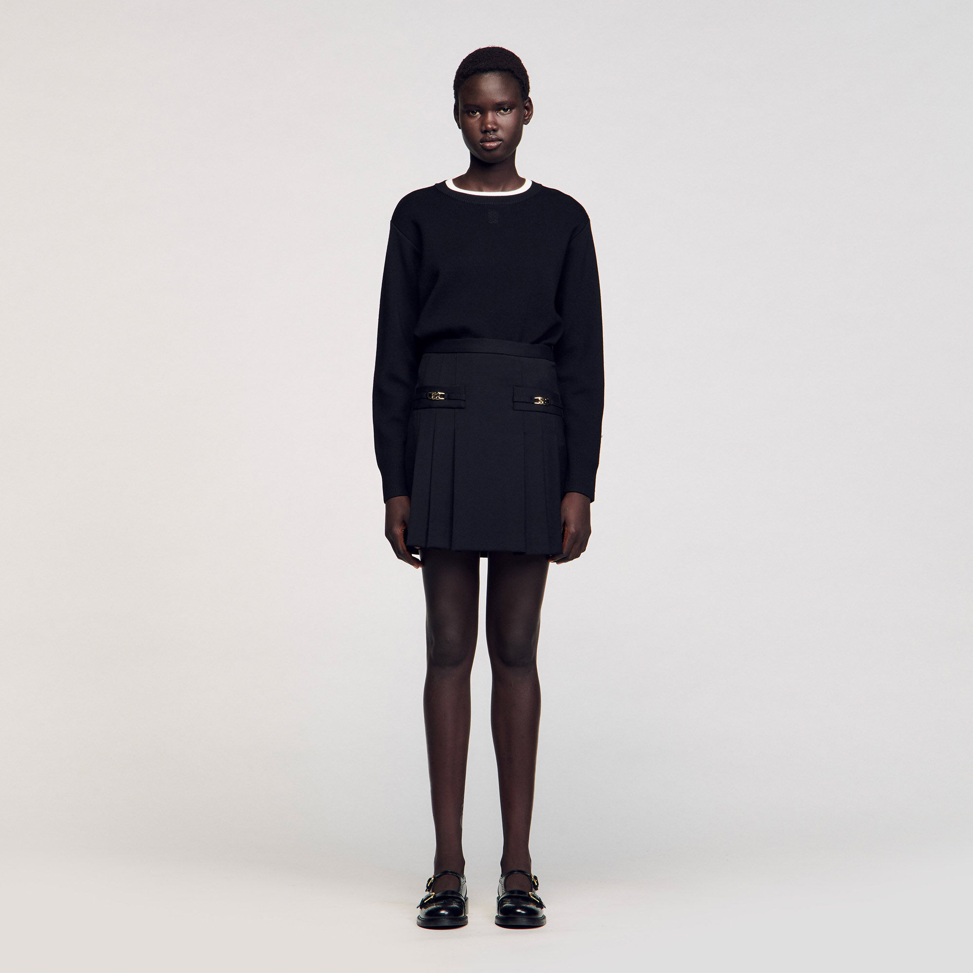 Short pleated skirt Short pleated skirt