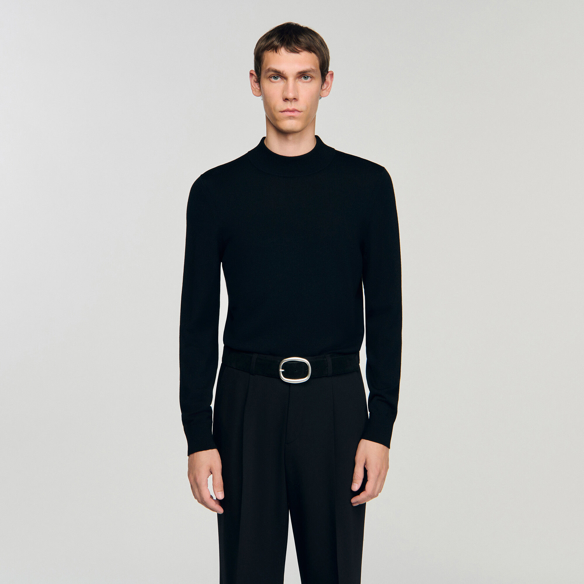 Wide leather belt Wide leather belt