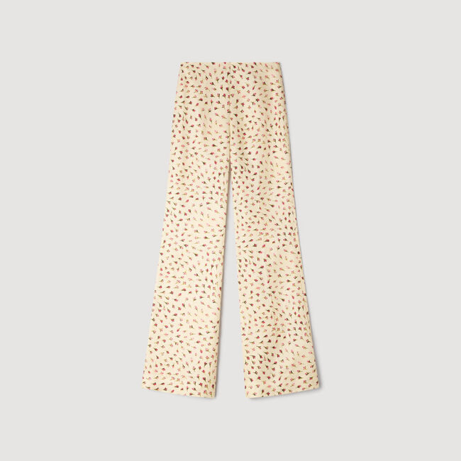 Floral trousers