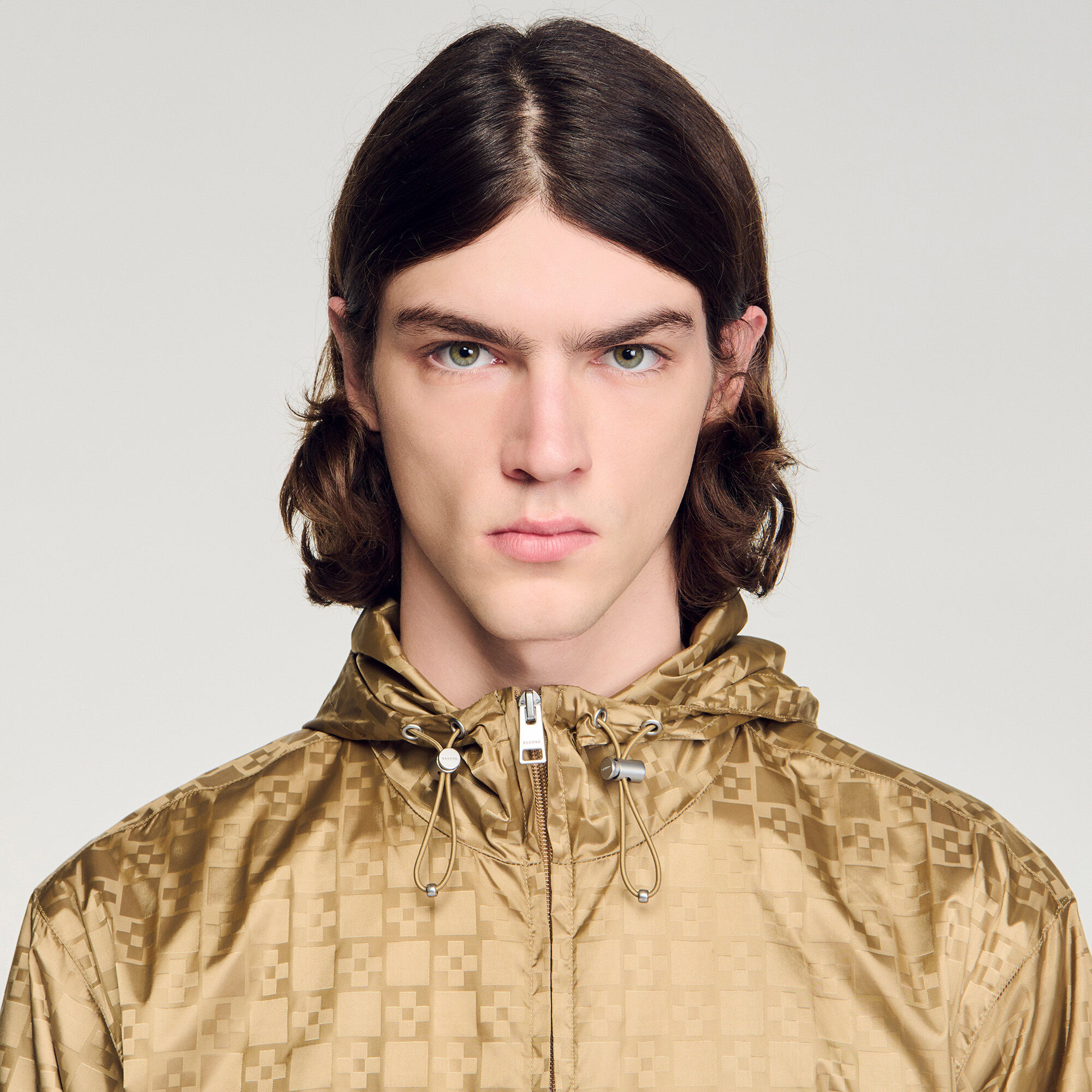 Square Cross nylon jacket