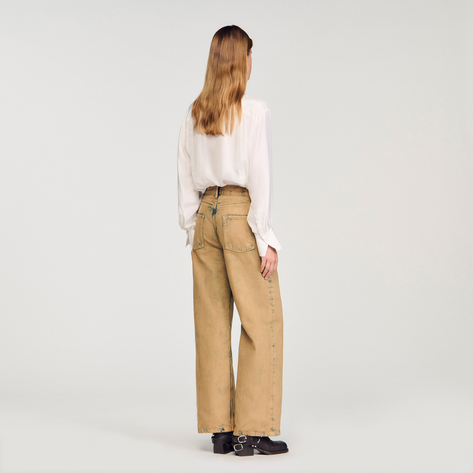 Faded wide-leg jeans Faded wide-leg jeans