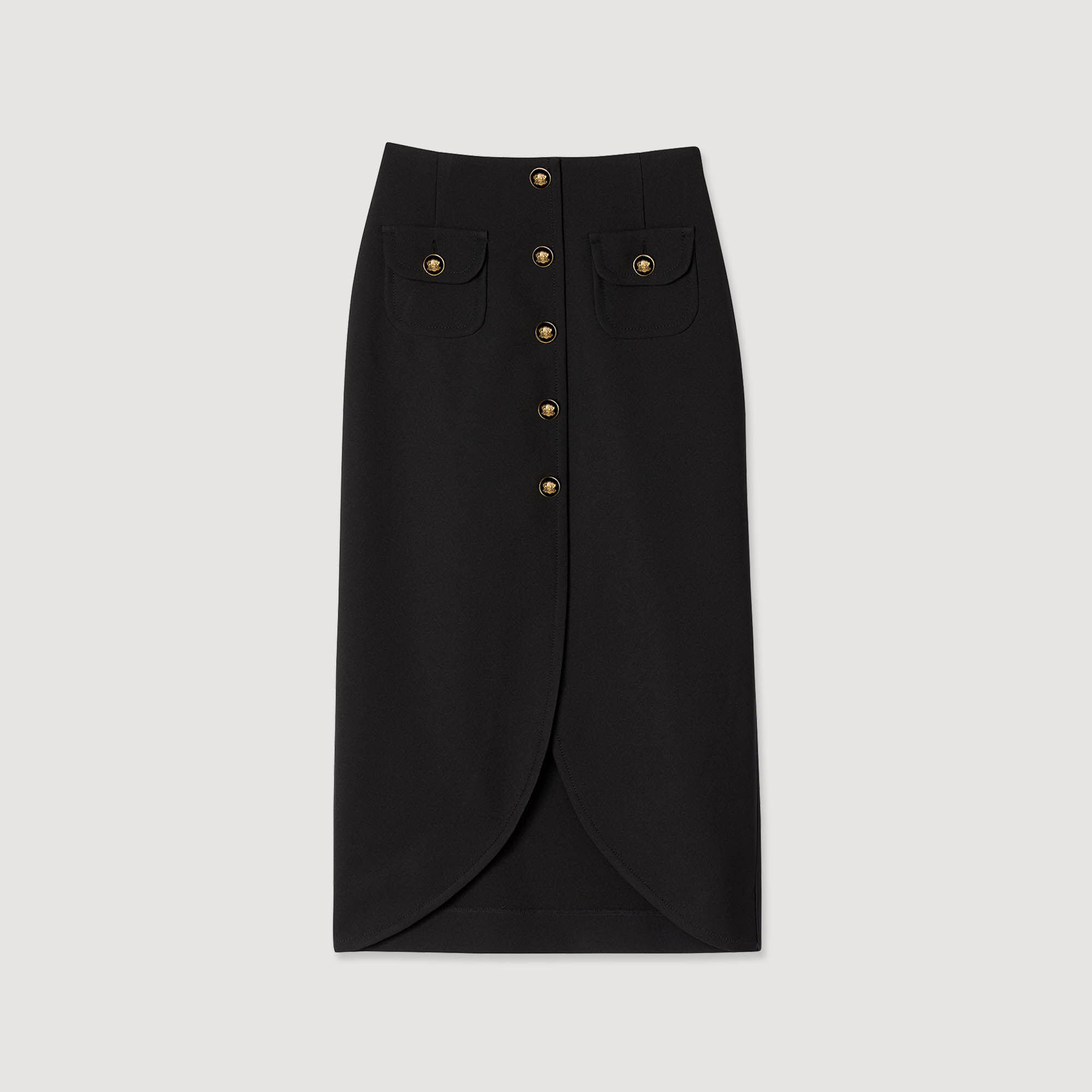 Buttoned midi skirt Buttoned midi skirt