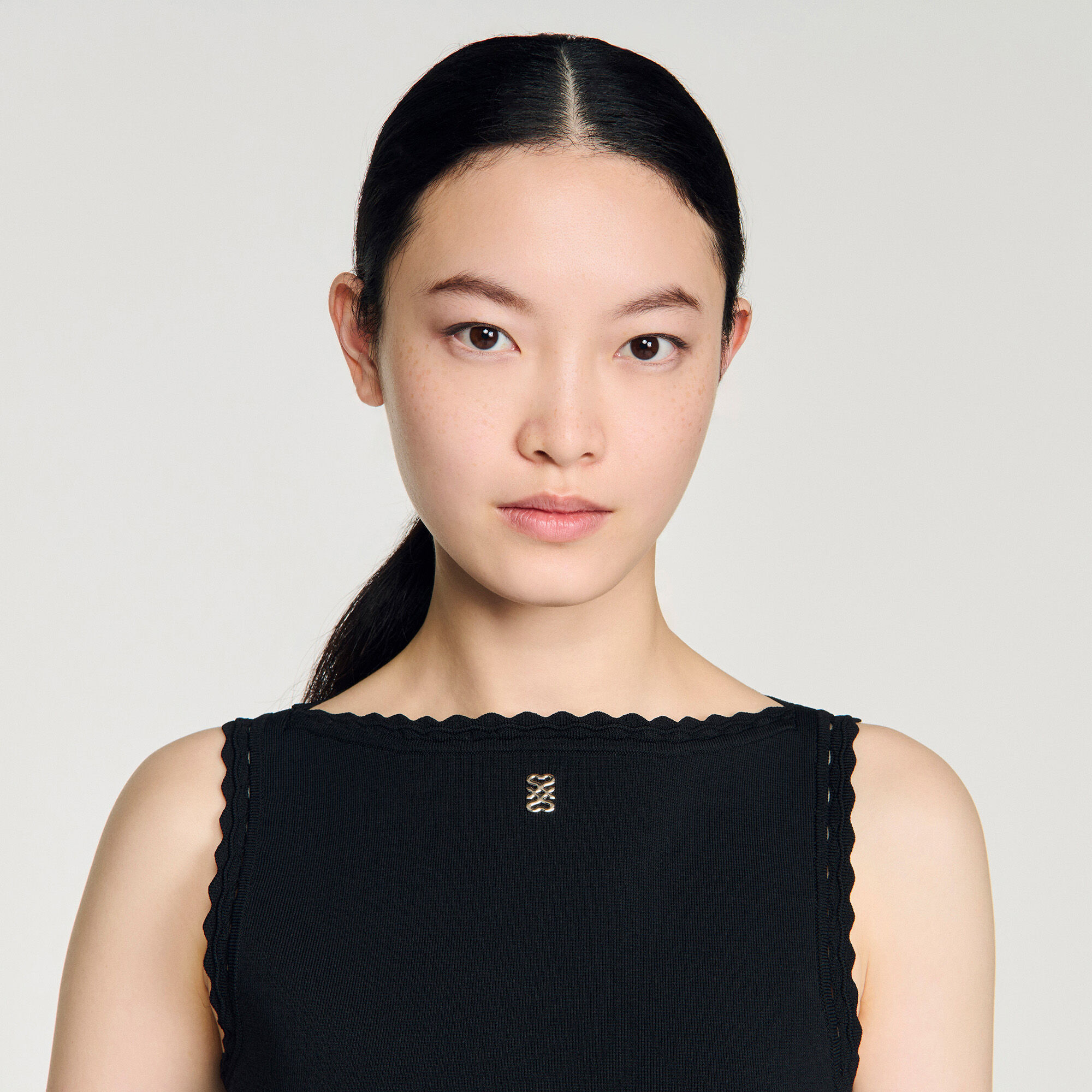 Two-tone short dress