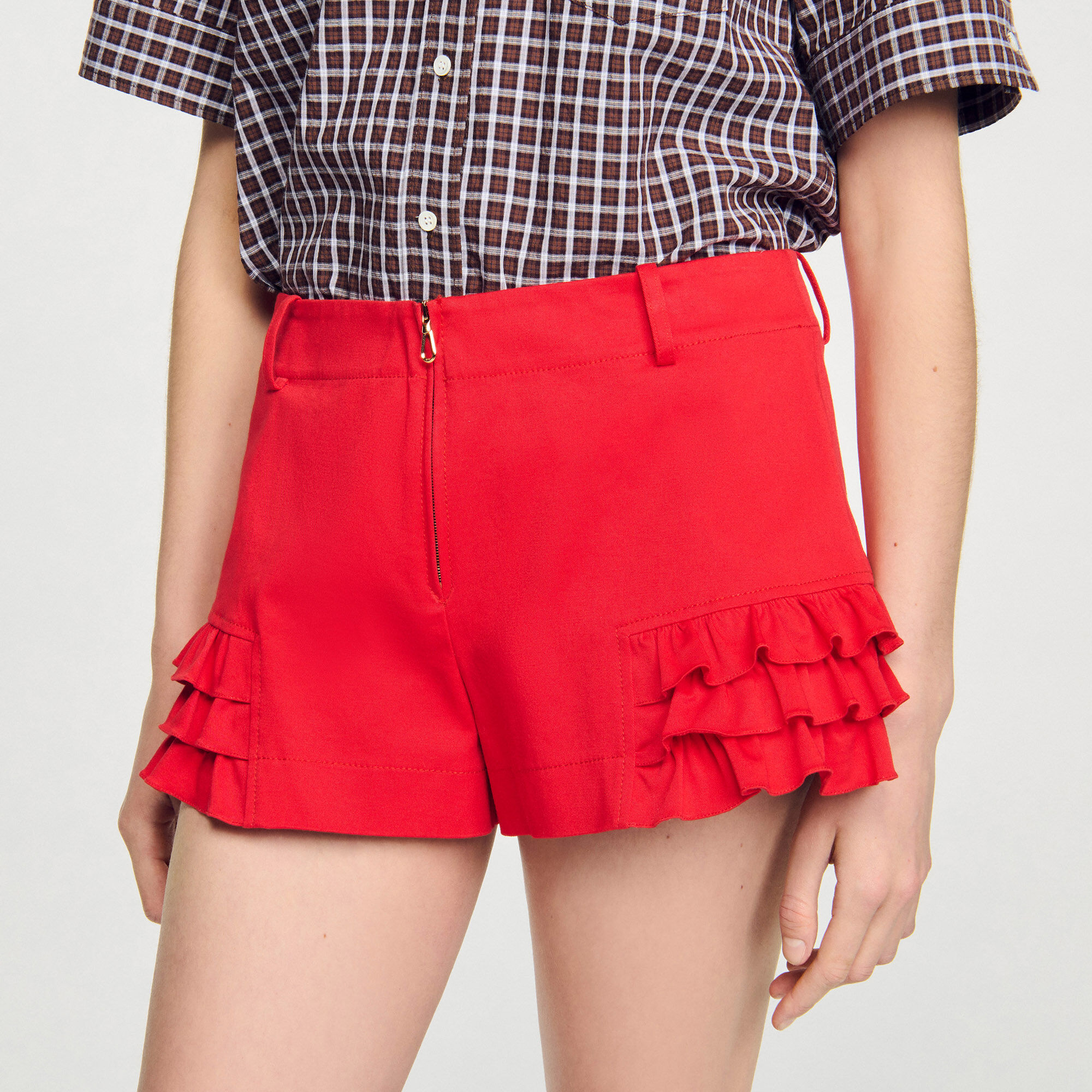 Ruffled shorts Ruffled shorts