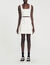 Knit skirt with charms