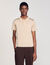 Short-sleeve knitted polo shirt